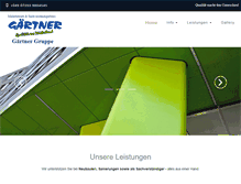 Tablet Screenshot of maler-gaertner.com